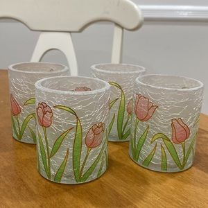 NWT.  Yankee Candle, set of 4 votive candle holders.
